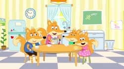 انیمیشن خانواده روباه مهربان قسمت 97